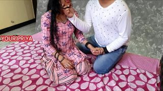 Cousin brother XXX hard fuck his sister Priya after her marriage – hindi roleplay sex – YOUR PRIYA