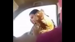 Desi Hijab Bhabhi Outdoor Porn Sex With Devar in car.MP4