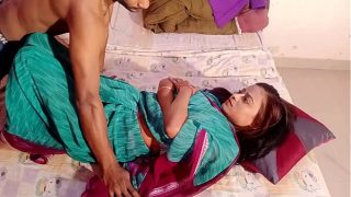 Drilling pussy of sexy bhabhi in doggy style