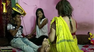 Girlfriend allow her BF for Fucking with Hot House owner Indian Hot Sex