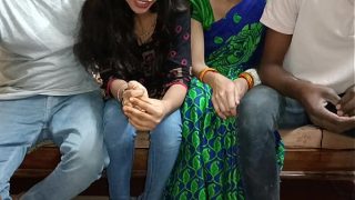 Hot Indian bhabhi group sex video