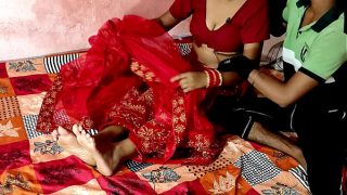 Newly married bhabhi fucked rough with devar on wedding night dirty hindi audio