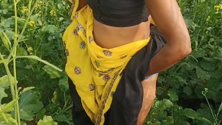 सरसों के खेत में गई ममता भाभी को अपने देवर ने मौका पाकर जबरदस्त चूदाई की साफ हिंदी आवाज out door hot sex